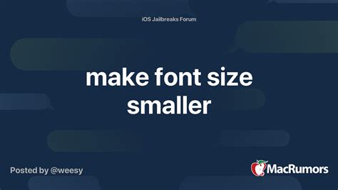 font that gets smaller.